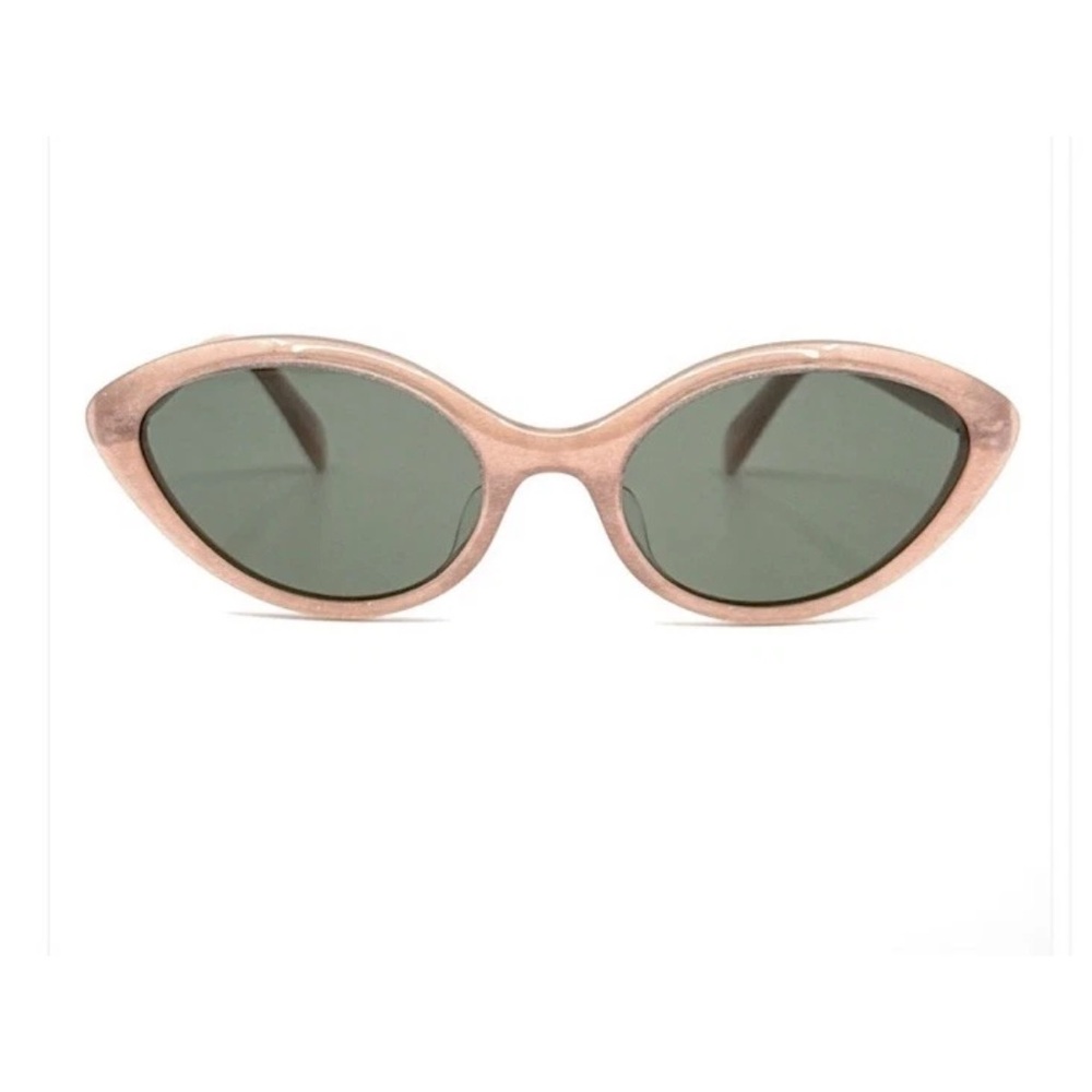 New, CELINE  Cat Eye Sunglasses CL40264U 74N Authentic 57 20 40 3C Pink Green - Picture 3 of 16